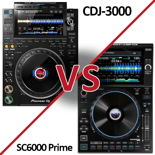 CDJ-3000 vs SC6000